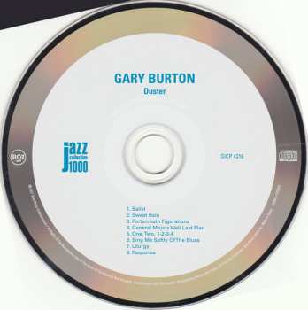 CD Gary Burton Quartet: ダスタ一 = Duster 627279