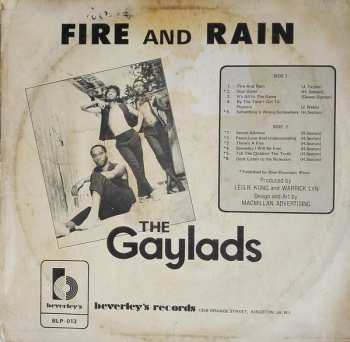 LP The Gaylads: Fire And Rain 591341