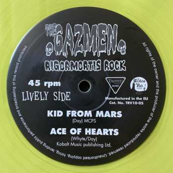 EP The Gazmen: Rigormortis Rock LTD | NUM | CLR 70625