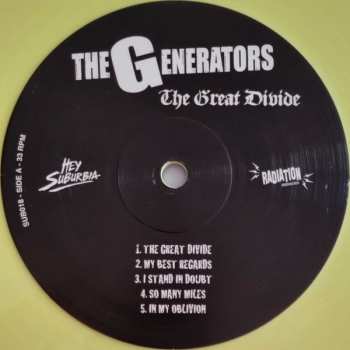 LP The Generators: The Great Divide CLR | LTD 601287