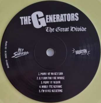 LP The Generators: The Great Divide CLR | LTD 601287