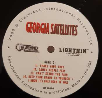 2LP The Georgia Satellites: Lightnin' In A Bottle (The Official Live Album) 640425