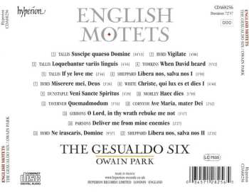 CD The Gesualdo Six: English Motets 560206