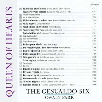 CD The Gesualdo Six: Queen Of Hearts 619603