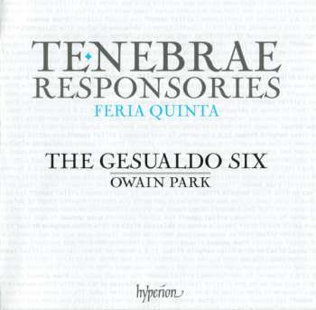 Album The Gesualdo Six: Tenebrae Responsorien Für Gründonnerstag