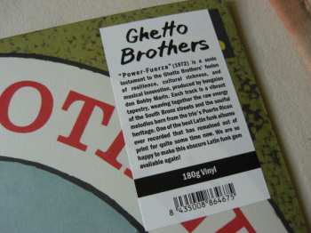 LP The Ghetto Brothers: Power-Fuerza 562439