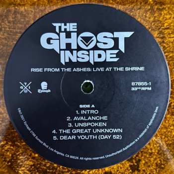 2LP The Ghost Inside: Rise From The Ashes (Live At The Shrine) CLR | LTD 595966