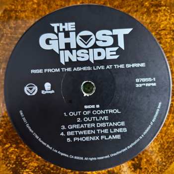 2LP The Ghost Inside: Rise From The Ashes (Live At The Shrine) CLR | LTD 595966