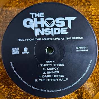 2LP The Ghost Inside: Rise From The Ashes (Live At The Shrine) CLR | LTD 595966