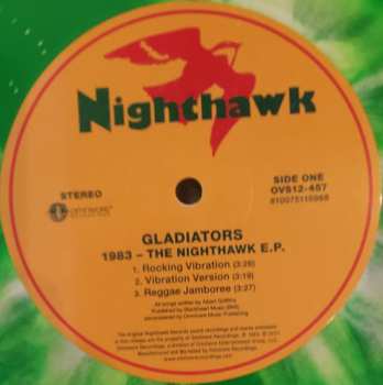 LP The Gladiators: 1983 - The Nighthawk E.P. CLR | LTD 602852