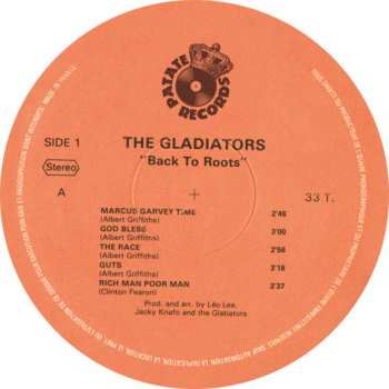 LP The Gladiators: Back To Roots 578187