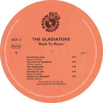 LP The Gladiators: Back To Roots 578187