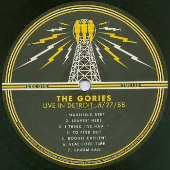 LP The Gories: The Shaw Tapes: Live In Detroit 5/27/88 656007