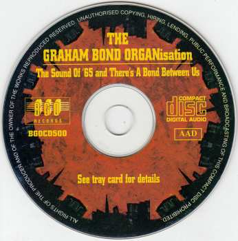 CD The Graham Bond Organization: The Sound Of '65 / There's A Bond Between Us 33801