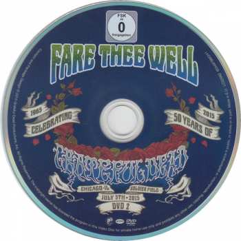 4CD/2DVD The Grateful Dead: Fare Thee Well LTD 348013