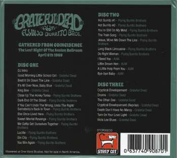 3CD The Grateful Dead: Gathered From Coincidence The Last Night Of The Avalon Ballroom April 6th 1969 114085