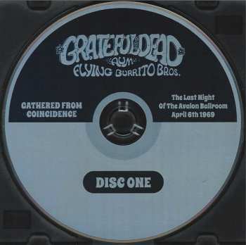 3CD The Grateful Dead: Gathered From Coincidence The Last Night Of The Avalon Ballroom April 6th 1969 114085