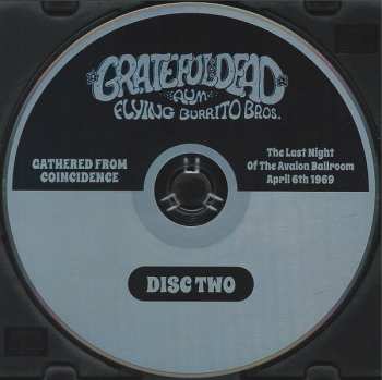 3CD The Grateful Dead: Gathered From Coincidence The Last Night Of The Avalon Ballroom April 6th 1969 114085