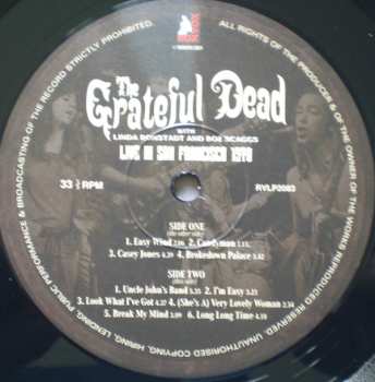 LP The Grateful Dead: Live In San Francisco 1970 573566