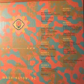 8LP/Box Set The Grateful Dead: RFK Stadium, Washington, D.C. 6/10/73  LTD 550963