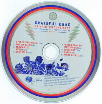 3CD The Grateful Dead: Saint Of Circumstance (Giants Stadium · East Rutherford · NJ · 6/17/91) 393840