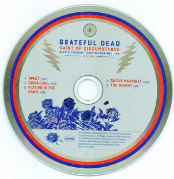 3CD The Grateful Dead: Saint Of Circumstance (Giants Stadium · East Rutherford · NJ · 6/17/91) 393840