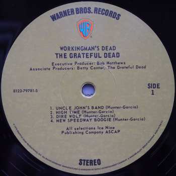 LP The Grateful Dead: Workingman's Dead 606453