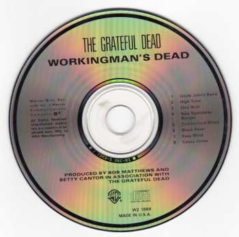 CD The Grateful Dead: Workingman's Dead 653965