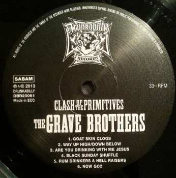 LP/CD The Grave Brothers: Clash Of The Primitives LTD 128759