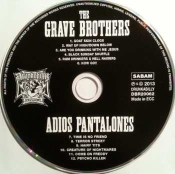 LP/CD The Grave Brothers: Clash Of The Primitives LTD 128759