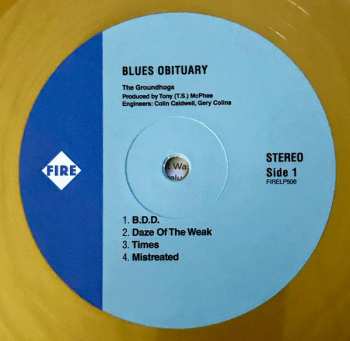 LP The Groundhogs: Blues Obituary CLR 648675