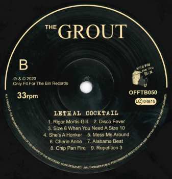 LP/CD The Grout: Lethal Cocktail  425746