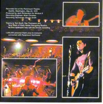 CD The Guess Who: Live At The Paramount 551170