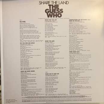 LP The Guess Who: Share The Land 583181