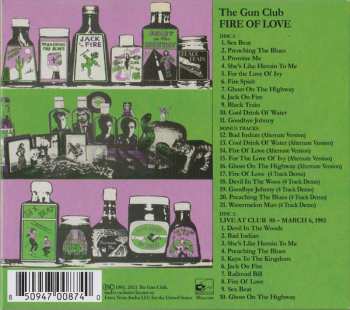 2CD The Gun Club: Fire Of Love DLX 583010