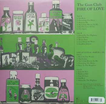 2LP The Gun Club: Fire Of Love CLR | DLX 517443