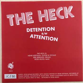 SP The Heck: Detention / Attention CLR 563061