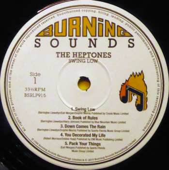 2LP The Heptones: Swing Low   592942