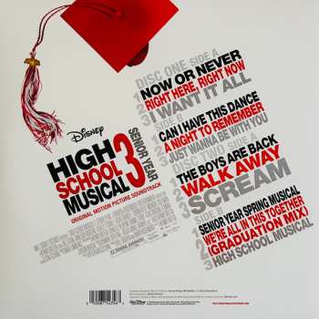 2LP The High School Musical Cast: High School Musical 3: Senior Year CLR 608700