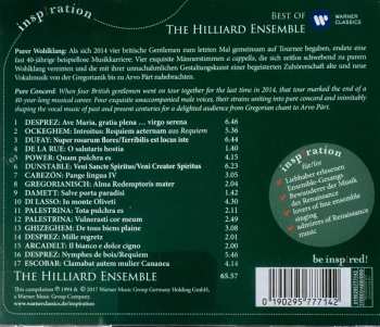 CD The Hilliard Ensemble: Best Of 47680