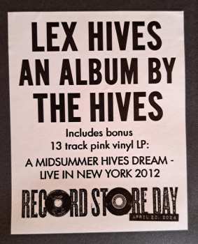 2LP The Hives: Lex Hives CLR 615979