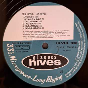 2LP The Hives: Lex Hives CLR 615979