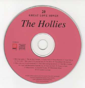 CD The Hollies: 20 Great Love Songs 621949