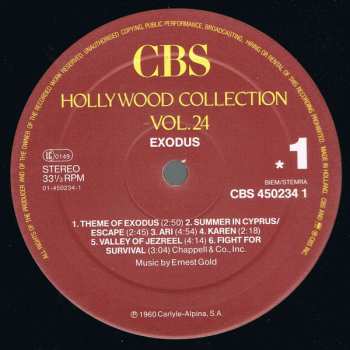 LP The Hollywood Studio Orchestra: Exodus  512357