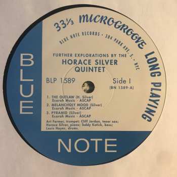 LP The Horace Silver Quintet: Further Explorations LTD 463726