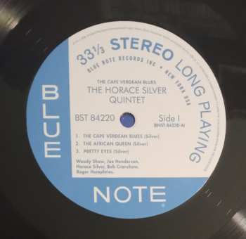 LP The Horace Silver Quintet: The Cape Verdean Blues 618655