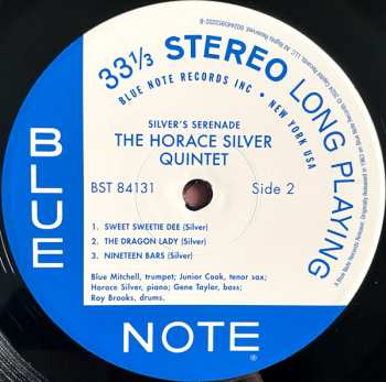 LP The Horace Silver Quintet: Silver's Serenade 545028