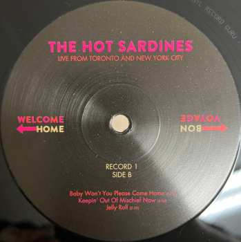 2LP The Hot Sardines: Welcome Home Bon Voyage - Live From Toronto And New York City 625322