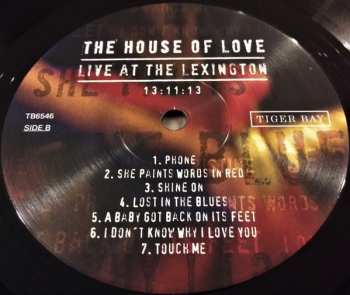 LP The House Of Love: Live At The Lexington 13:11:13 558084