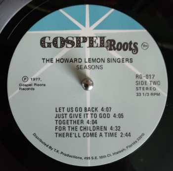 LP Howard Lemon Singers: Seasons 642057